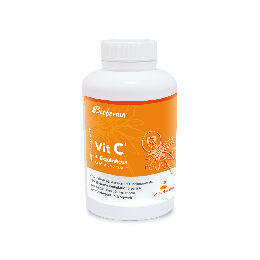 Vitamina C com Equinácea 60 comp BIOFORM